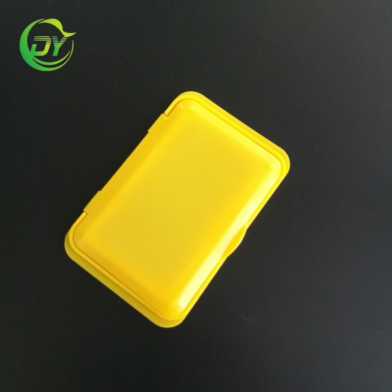 غطاء مناديل مبللة بلاستيكية مربع أ