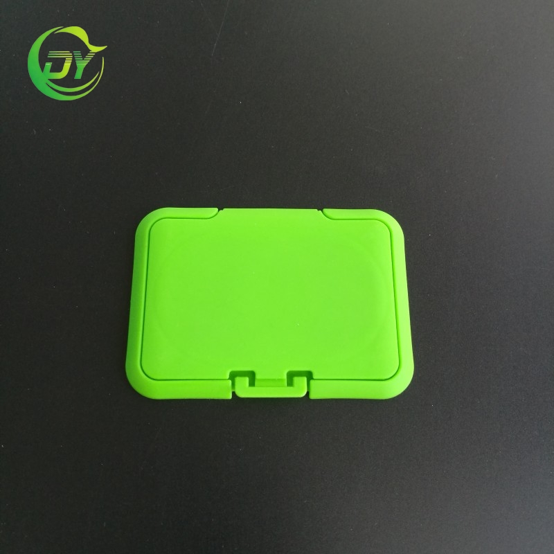 أوم البلاستيك الأبيض الطفل مناديل مبللة الوجه العلوي غطاء لي-17 ثانية