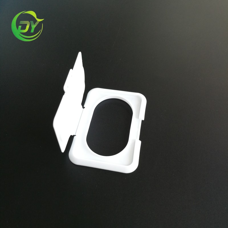 أوم البلاستيك الأبيض الطفل مناديل مبللة الوجه العلوي غطاء لي-17 ثانية